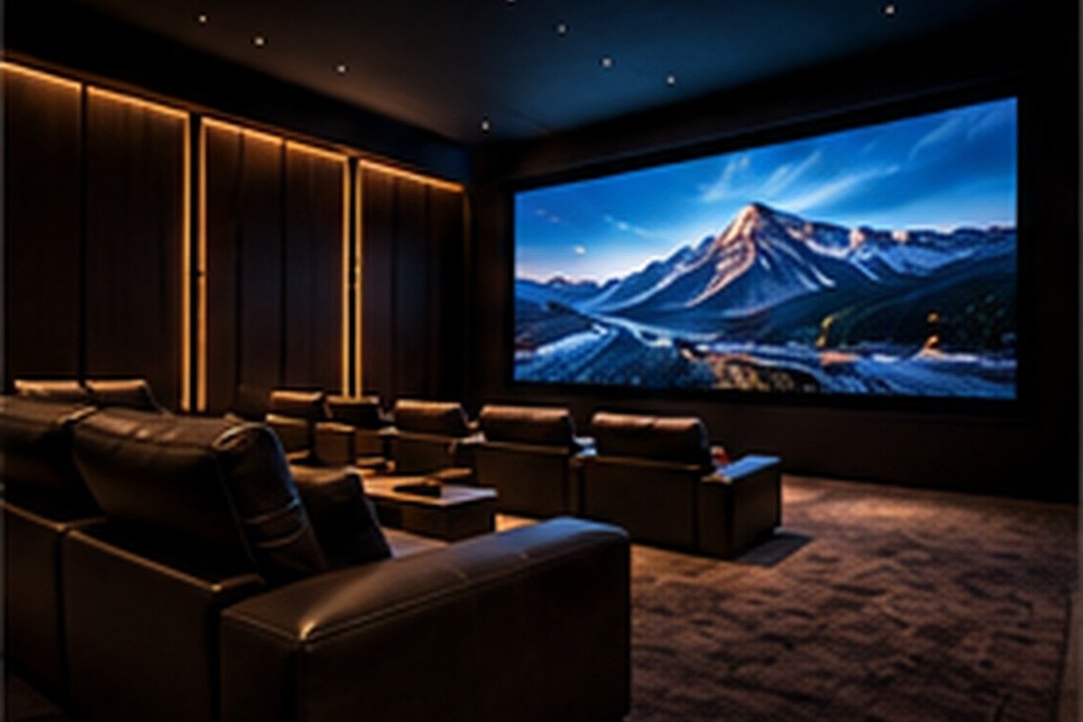 Private residential cinema